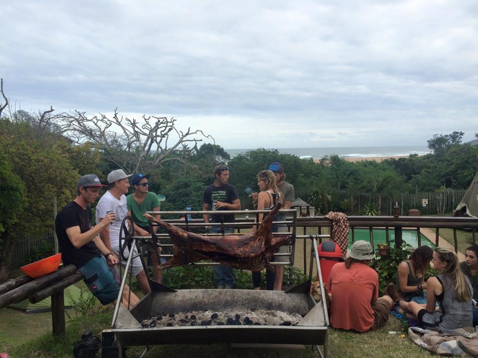 Sensayuma Backpackers Hostel Tugela Mouth Bagian luar foto